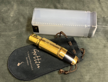 Gold Plated Gottsu Sepia Tone Jazz Series 9 Tenor Sax Mouthpiece